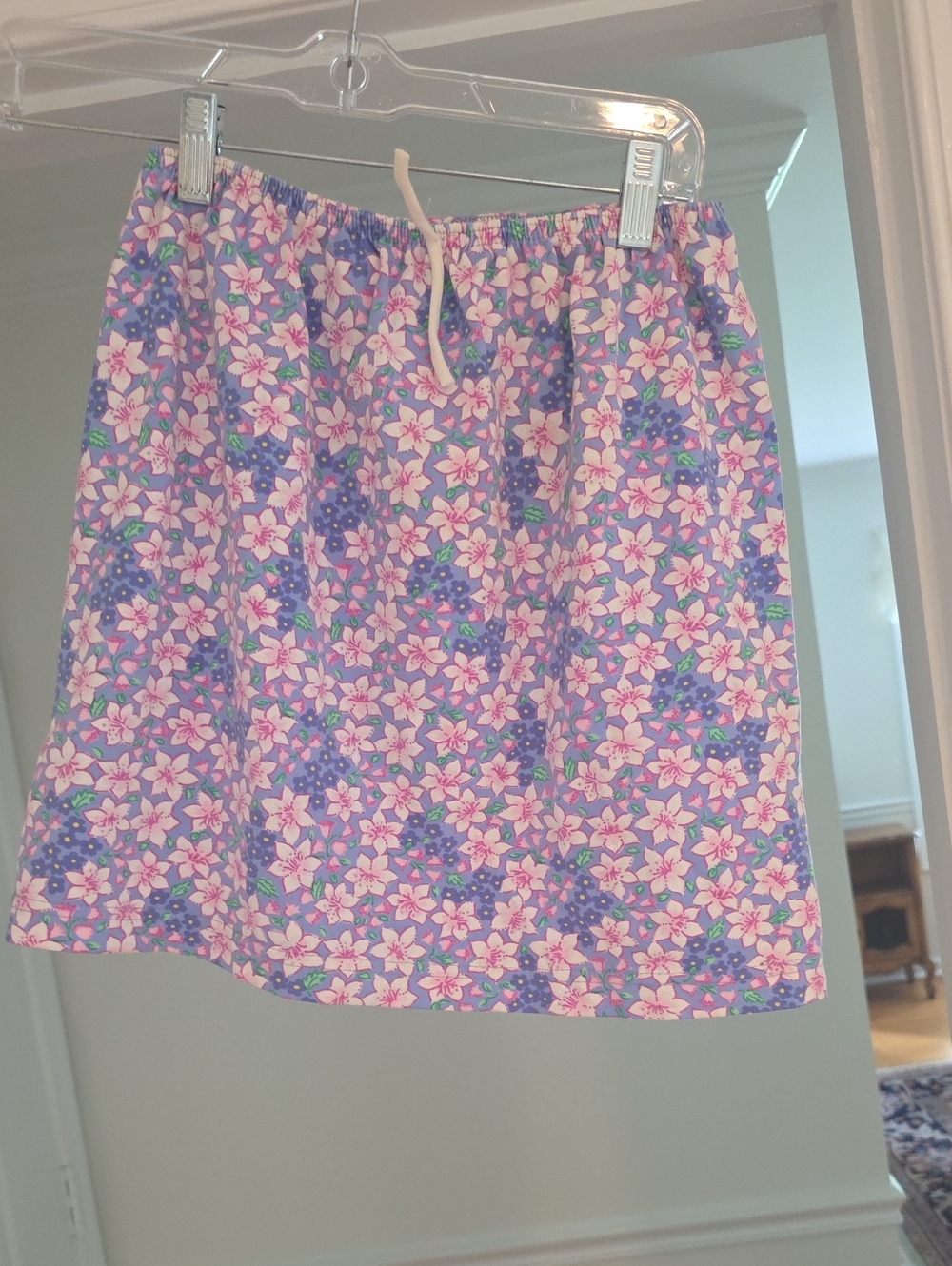 Lilly Pulitzer Girls Cute Pull On Elastic Skirt Size 14